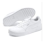 Puma Carina Leather Sneaker, MISMATCHED SIZING Left 9 / Right 8.5 New with Tag Photo 0