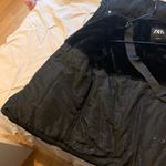 ZARA Black  hooded puffer jacket Size XS Photo 8