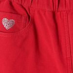 Quacker Factory DreamJeannes Short Straight Leg Pants A292999 Teal Short Medium Photo 10