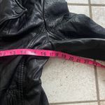 MAURITIUS Lany Leather Moto Jacket Black Size M Photo 12