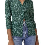 Reformation  Violet Crepe Blouse Rosemary Photo 0