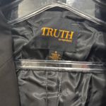 TRUTH BY REPUBLIC Double Breasted Blazer size 6 Black Photo 5