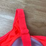 Xhilaration  Juniors' Plus Size Coral Zip-Front Bikini Top - Size 16 - NWT Photo 6