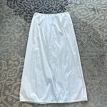 Vintage Movie Star Maxi Slip Skirt White XL Photo 0