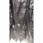 Wilson leather pelle studio leather coat Black Size XL Photo 3