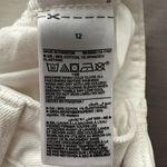 Old Navy  White Jean Shorts Relaxed Fit Size 12 NWT Photo 3
