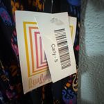 LuLaRoe Carly Dress with Skull and Floral Design Photo 3