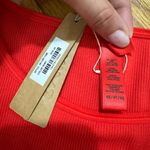 SKIMS Size 4X RUNS SMALL Cotton Rib Super Crop Tank Ruby AP-CRP-1399 NWT Photo 1