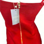 Lulus Paulina red bodycon mini dress adjustable spaghetti straps Photo 5