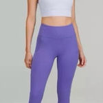 Lululemon Fast & Free Tights Leggings With Pockets purple Size M Photo 0