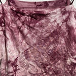 American Eagle  Women Tie Dye Purple Crop Top Spaghetti Strap Size‎ Large. Photo 2