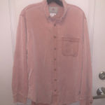 The Territory Ahead  Men’s Red Corduroy Button Down Size Tall Medium Photo 0