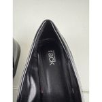 Nordstrom Rack  Black Patent Loafers Chain Detail Womens Size 7.5 Retro Y2K Photo 1