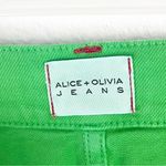 Alice + Olivia Parrot Wash High Rise Five Pockets Sofia Boyfriend Jeans Size 29 Photo 2