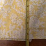 Ann Taylor Women's Yellow White Magnolia Floral Jacquard Pencil Skirt Size 4 Photo 5