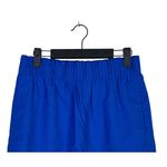 J.Crew  Mercantile Paper Bag Pleated Mini Skirt A Line Pockets 4 Royal Blue #3870 Photo 1