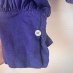 Free People Lita embroidered cutout long sleeve top size m Photo 4