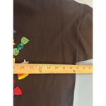 Victoria Jones Vintage  Halloween Beaded Long Sleeve Black Tee Size Large L Photo 5