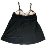 One Piece NEW Fresh Water  Removable Strap Skirted Swimsuit Slimming Black 30W Photo 4