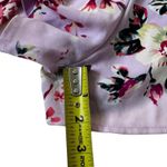 EXPRESS  Purple Floral Lined Strappy Back Romper Women's Size 2 | 55-12-2 Photo 6
