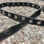 Topshop Black with Silver Stars and Buckle Belt Photo 1