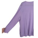 Talbots NWT  Womens Lightweight Button Cardigan Sweater Lavender Purple Size 3XP Photo 9