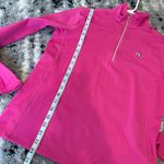 Ralph Lauren  RLX Women’s Quarter Zip Pullover Performance Top Size Medium Pink Photo 6