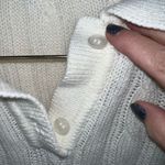 Carriage‎ Court Vintage Button Collar Open Knit Sweater Photo 5