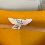 Time and Tru Women's XL Mustard Yellow Tiered T Photo 2