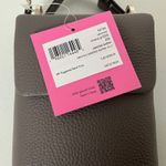 Kate Spade  Pebbled Leather Chain Strap Crossbody Purse Gray Veronica Handbag Photo 12