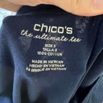 Chico's Navy Blue Shirt Photo 1