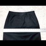Halogen  Black Straight Pencil Skirt Size 2 Photo 4