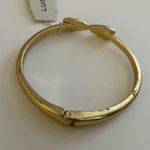 Lucky Brand Leaf Open Cuff Bracelet Photo 3