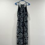 Lush Clothing Women's Lush Black Floral Maxi Summon Slip Dress Size Small EUC Photo 4