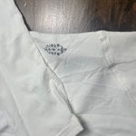 Free People  Movement White Hooded Long Sleeve Athletic Thin Layering Top Small Photo 2