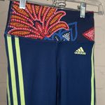 Adidas Farm rio leggings training tights high rise mystery blue NEW XS Photo 2
