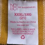 No Boundaries  Womens Long Sleeve Hooded Flannel Cotton‎ Shirt Plus Size 3XL Photo 8