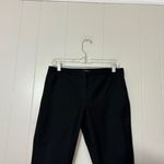 Theory  Black Classic Skinny Pants Tailored Minimalist Workwear Size 6 Photo 2