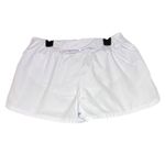 Nike Gym Shorts Womens Medium White/Lavender Dri Fit Running Sports Gym Pocket Photo 1