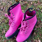 Dr. Martens Pink  Boots Combat Photo 0