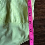 EXPRESS Neon Yellow NWTs Bodysuit XS Photo 4
