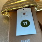 Shade & Shore Shade and sure beautiful gold slip on sandals. New tags size 11.​ Photo 7