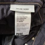 Paige  Jeans Womens 29 Manhattan Dark Blue Indigo Wash Bootcut Stretch Denim Photo 10