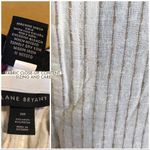 Lane Bryant BEIGE & TAN STRIPED LINEN PANTS WITH BELT (28) Photo 7