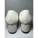 Talbots  Block 1.75" Heel Pumps Criss Cross Straps Classic‎ Shoes 7.5N Cream Photo 4