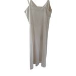 Beautiful Vintage White Silky Slip Sears Adjustable Straps Size 36 Size M Photo 5