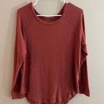 American Eagle Outfitters soft & sexy plush red long sleeve sweater Photo 0