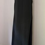 Ballinger Gold dark gray silk sleeveless maxi dress size M Size M Photo 1