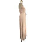 Yumi Kim Wrap Dress Blush Pink Rush Hour Maxi XS New Wedding Formal Beach Photo 2