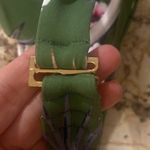 Tori Praver  Swimwear Green Floral Bikini Top Small Support Beach‎ Swim Vacation Photo 2